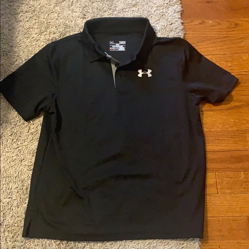 Under Armour dress shirt boys L